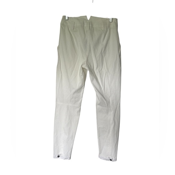 NWT Rag & Bone Abby Stretch Cotton Pants Ivory High Rise  $425. Size 4 - Picture 4 of 8